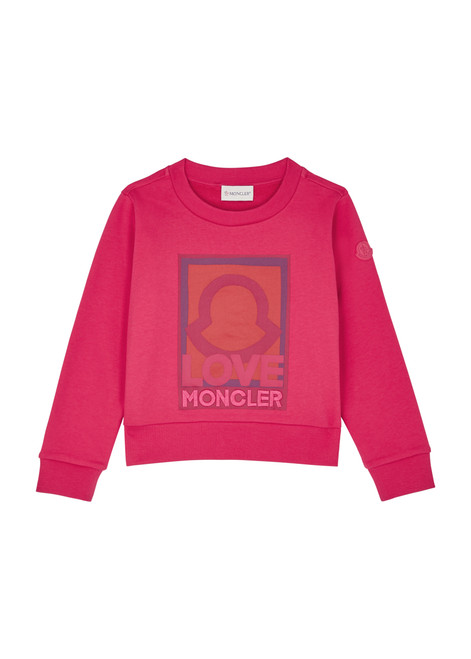 MONCLER-KIDS Printed cotton sweatshirt (8-10 years)