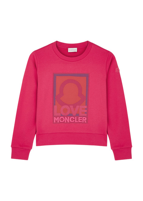 MONCLER-KIDS Printed cotton sweatshirt (12-14 years)