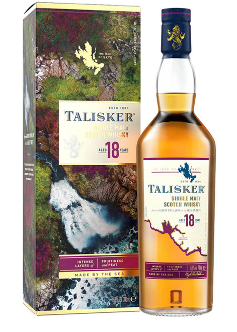 TALISKER-18 Year Old Single Malt Scotch Whisky