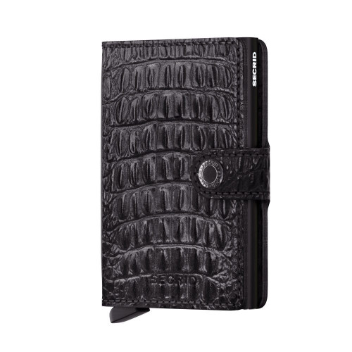 SECRID-Mn - blackmnb mini wallet black