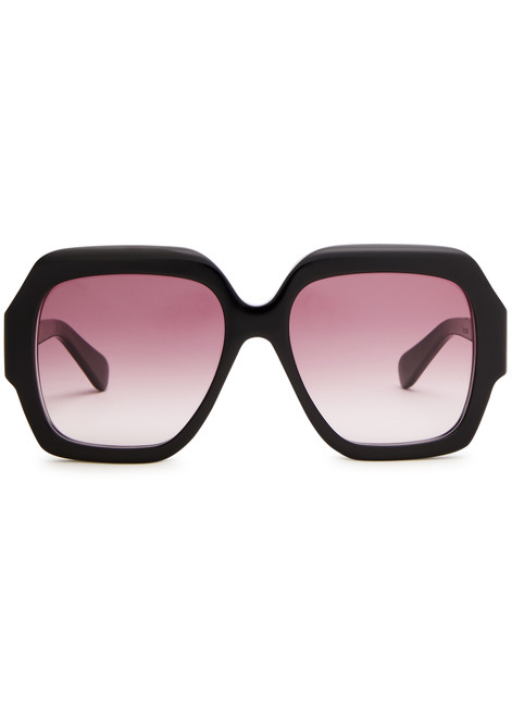 CHLOE-Gayia oversized square-frame sunglasses 