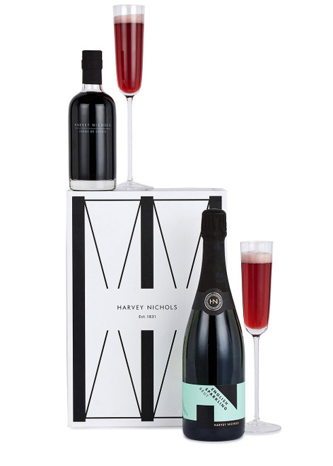 HARVEY NICHOLS-British Kir Royale Gift Set