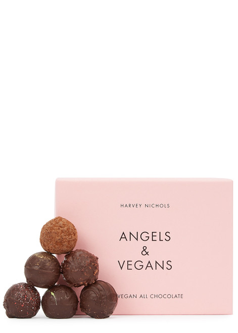 HARVEY NICHOLS-Angels & Vegans Chocolate Selection Box 125g