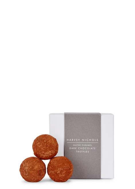 HARVEY NICHOLS-Salted Caramel Dark Chocolate Truffles 40g