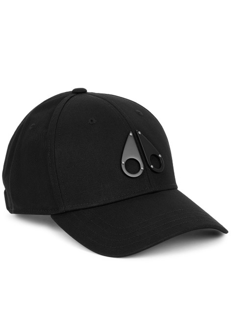 MOOSE KNUCKLES-Logo cotton-twill cap 
