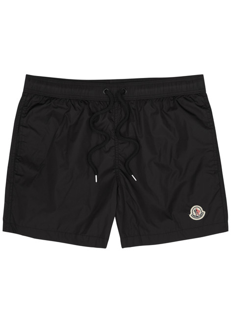 MONCLER-Logo shell swim shorts