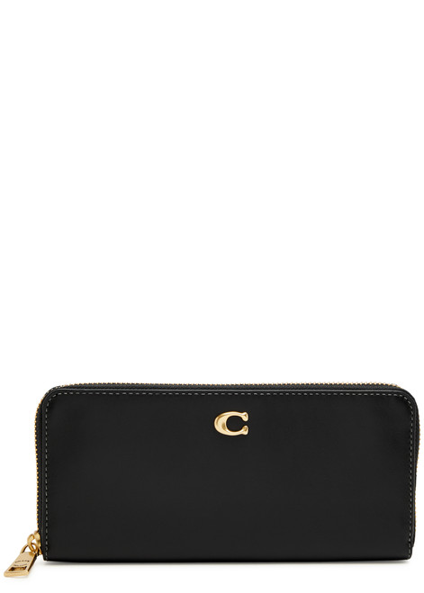 COACH-Logo leather wallet