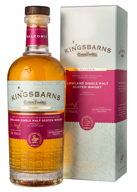 KINGSBARNS-Balcomie Lowland Single Malt Scotch Whisky