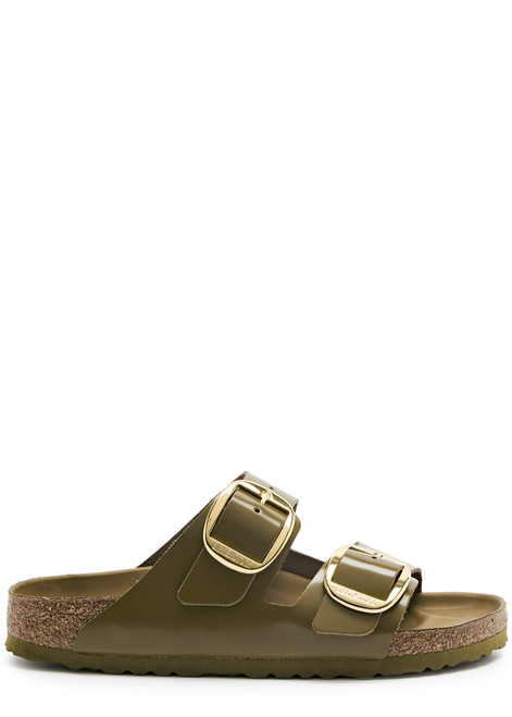 BIRKENSTOCK-Arizona Big Buckle leather sliders