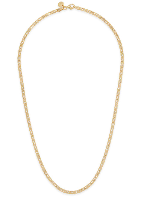 DAISY LONDON-Infinity 18kt gold-plated chain necklace 