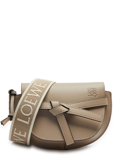 LOEWE-Gate Dual mini leather cross-body bag