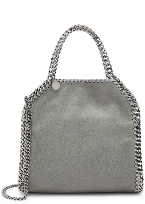 STELLA MCCARTNEY-Falabella mini faux suede tote