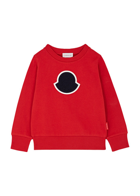 MONCLER-KIDS Logo cotton sweatshirt (4-6 years)