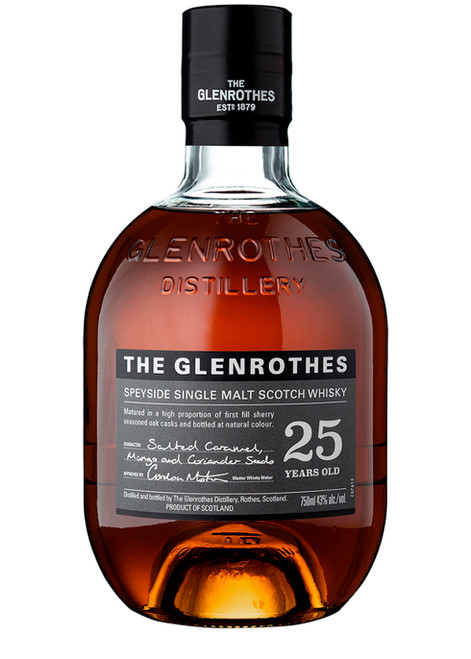 GLENROTHES-25 Year Old Single Malt Scotch Whisky