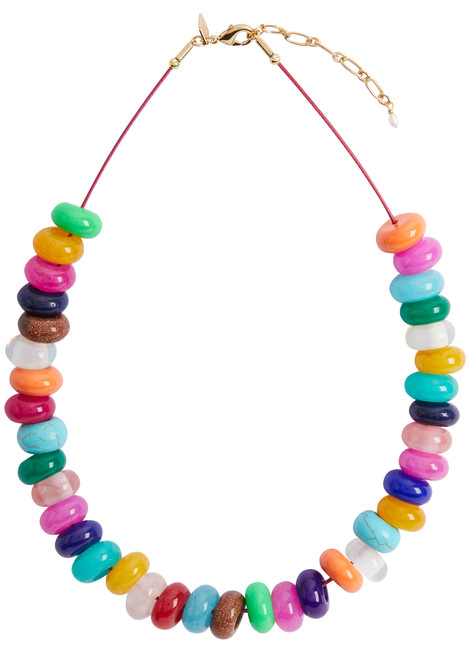 ANNI LU-Disco beaded necklace