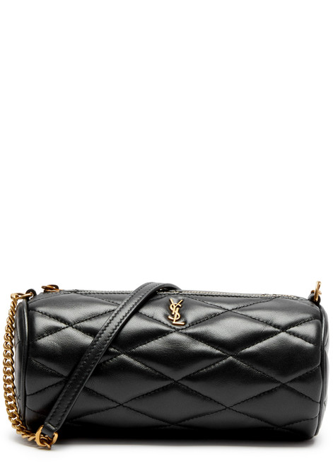 SAINT LAURENT-Sade Tube quilted leather shoulder bag