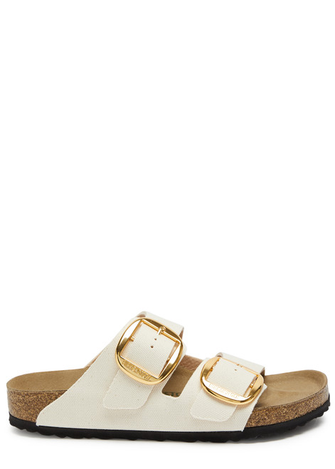 BIRKENSTOCK-Arizona Big Buckle canvas sliders