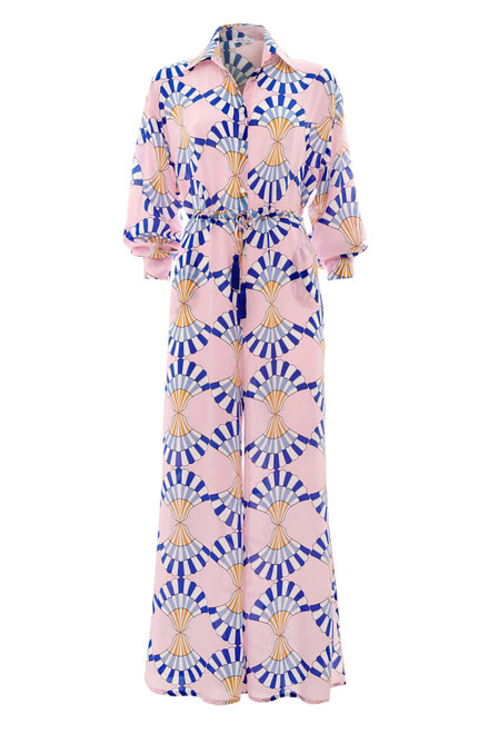 PAOLITA-Zephyr silk boiler suit