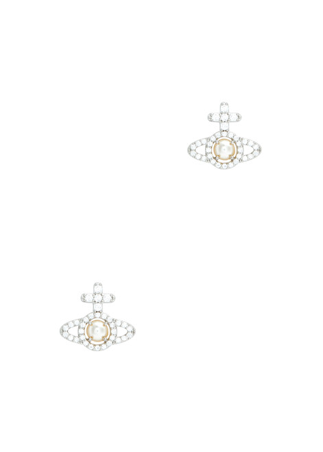 VIVIENNE WESTWOOD-Olympia embellished orb stud earrings
