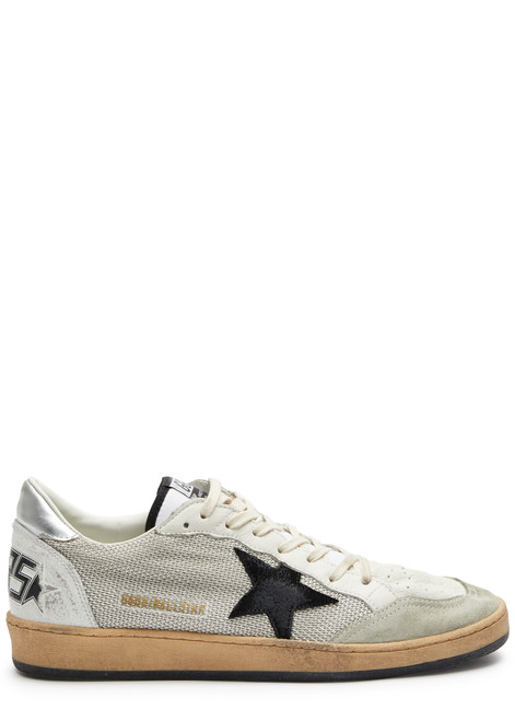 GOLDEN GOOSE Ball Star panelled mesh sneakers | Harvey Nichols