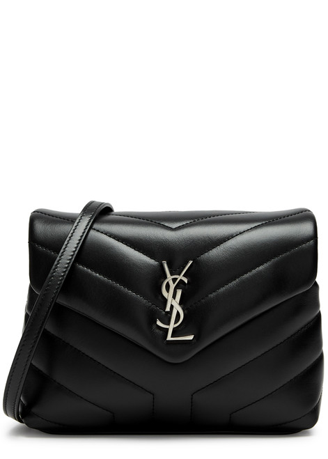SAINT LAURENT-Loulou Toy quilted leather cross-body bag 