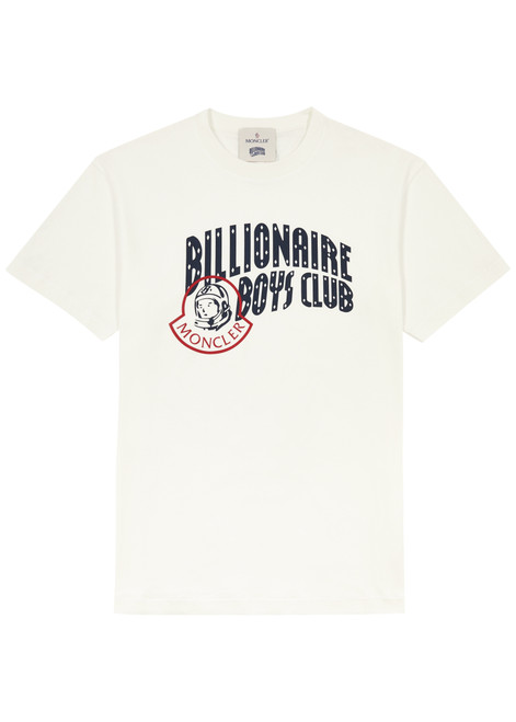 MONCLER GENIUS-X Billionaire Boys Club logo-print cotton T-shirt