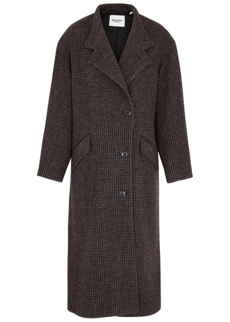 ISABEL MARANT ÉTOILE-Sabine wool tweed coat