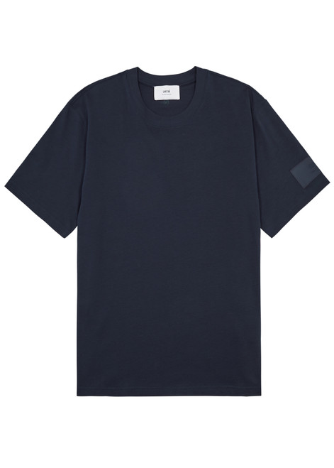 AMI PARIS Logo cotton T-shirt | Harvey Nichols