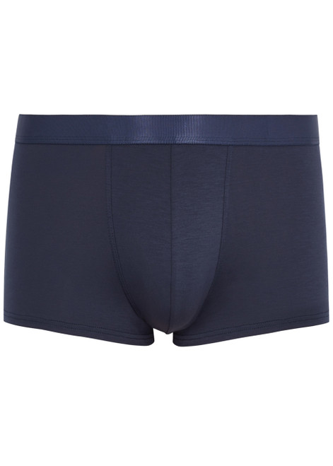 CDLP-Navy stretch-Lyocell boxer trunks