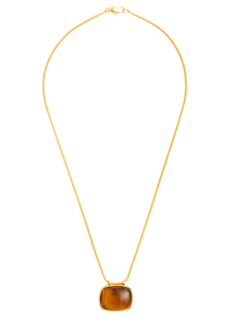 DAPHINE-Rita 18kt gold-plated necklace 