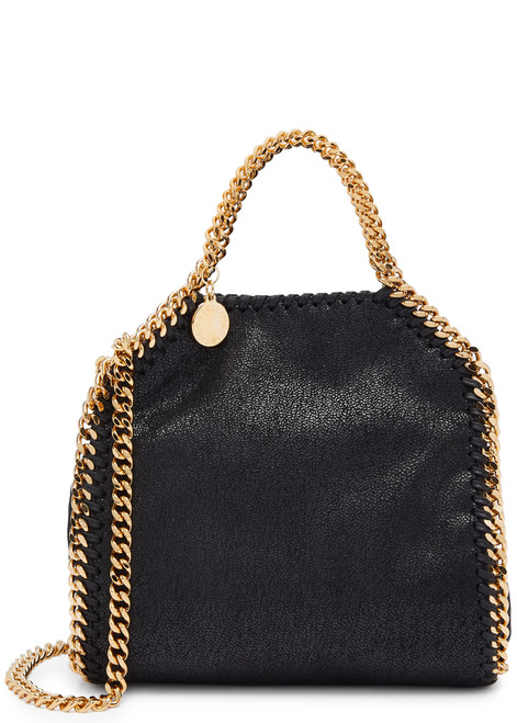 STELLA MCCARTNEY-Falabella tiny faux suede shoulder bag