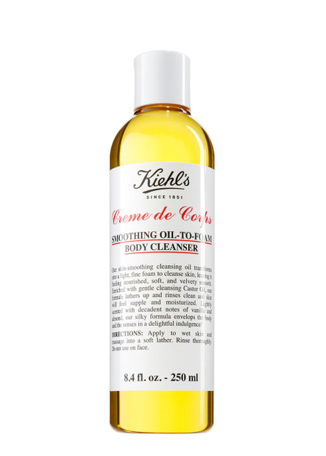 KIEHL'S-Crème de Corps Smoothing Oil to Foam Body Cleanser 250ml