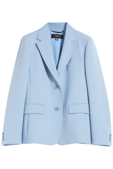 MAX MARA WEEKEND-Weekend 1 uscita - stretch canvas blazer