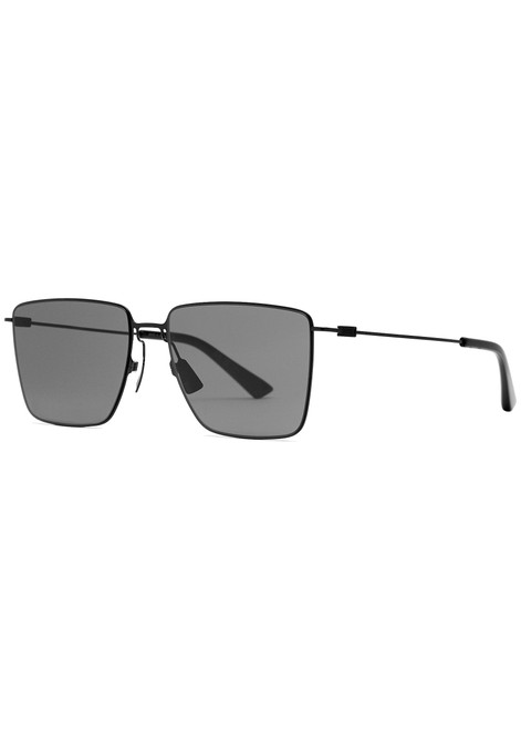 BOTTEGA VENETA-Rectangle-frame sunglasses