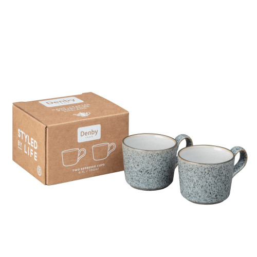 DENBY-Studio grey brew espresso cup set