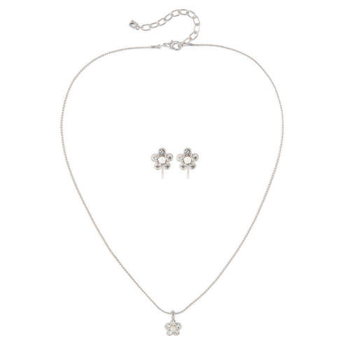 SUSAN CAPLAN VINTAGE-1990s vintage nina ricci earring and necklace set