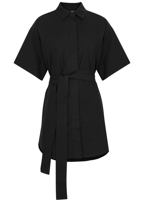 AEXAE-Cotton-poplin mini shirt dress