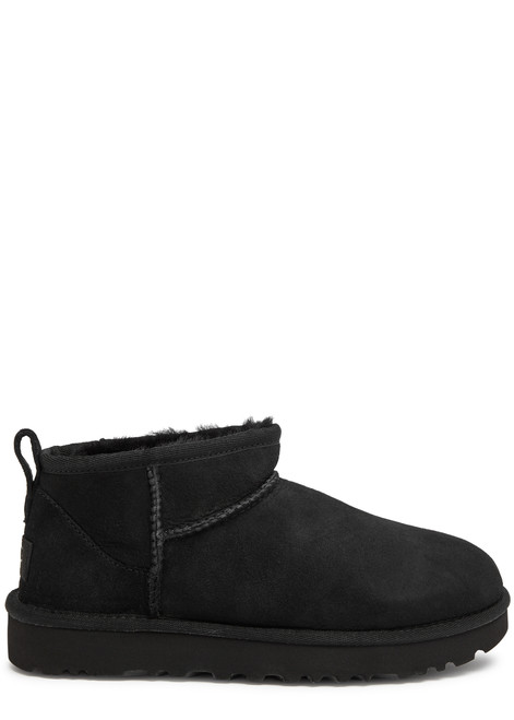 UGG-Classic Ultra Mini suede ankle boots