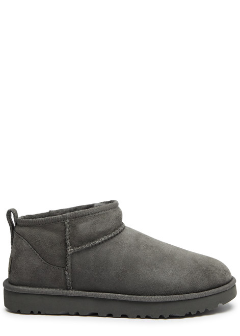 UGG-Classic Ultra Mini suede ankle boots
