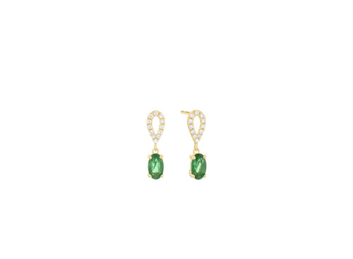 MOZAFARIAN-Emerald earrings