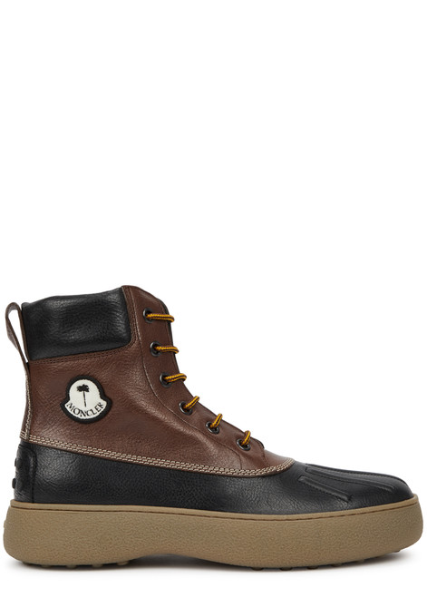 MONCLER GENIUS-8 Moncler Palm Angels X Tod's leather ankle boots 