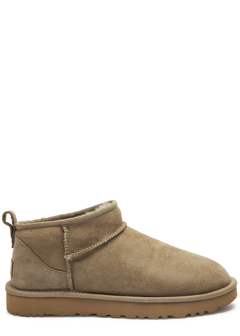 UGG-Classic Ultra Mini suede ankle boots