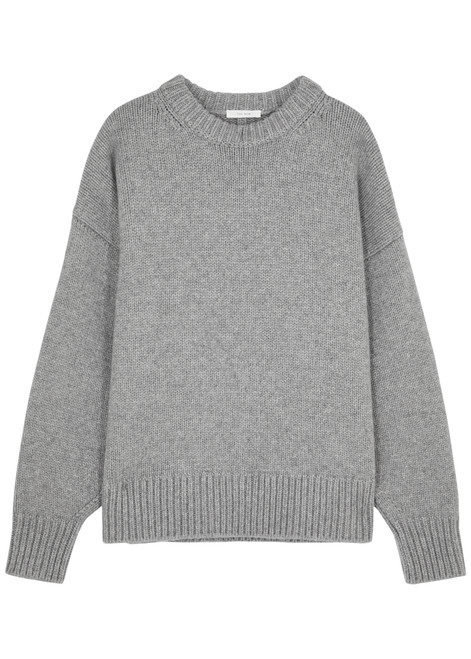 THE ROW-Ophelia wool and cashmere-blend jumper 