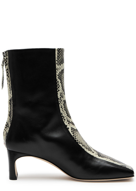 AEYDE-Manu 55 panelled leather ankle boots