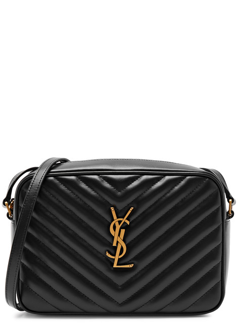 SAINT LAURENT-Lou quilted leather cross-body bag