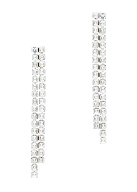 ROSANTICA-Vetro crystal-embellished drop earrings 