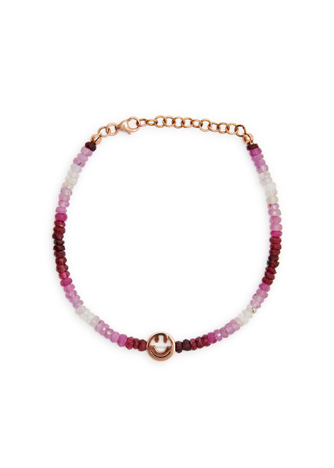 ROXANNE FIRST-The Smiley sapphire beaded bracelet 