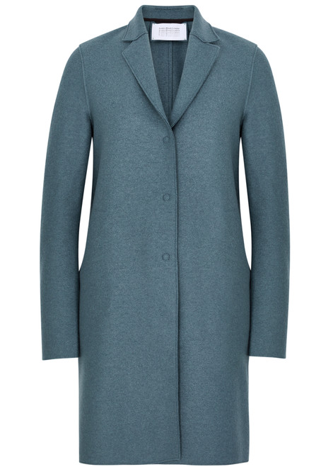 HARRIS WHARF LONDON Cocoon wool-felt coat | Harvey Nichols