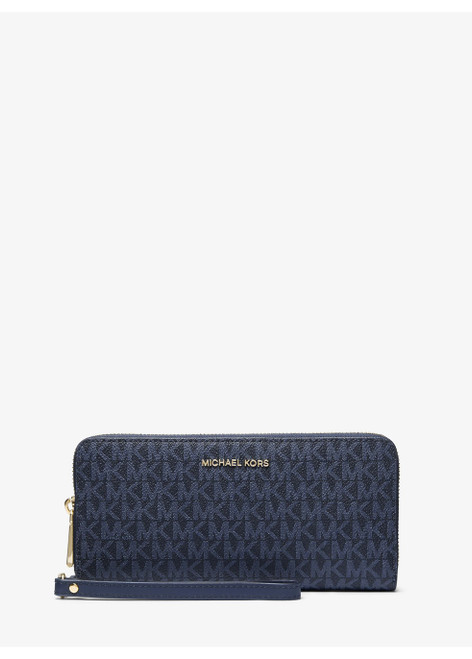 MICHAEL MICHAEL KORS-Large logo continental wallet