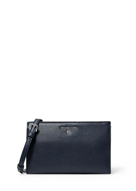 MICHAEL MICHAEL KORS-Valerie medium pebbled leather crossbody bag